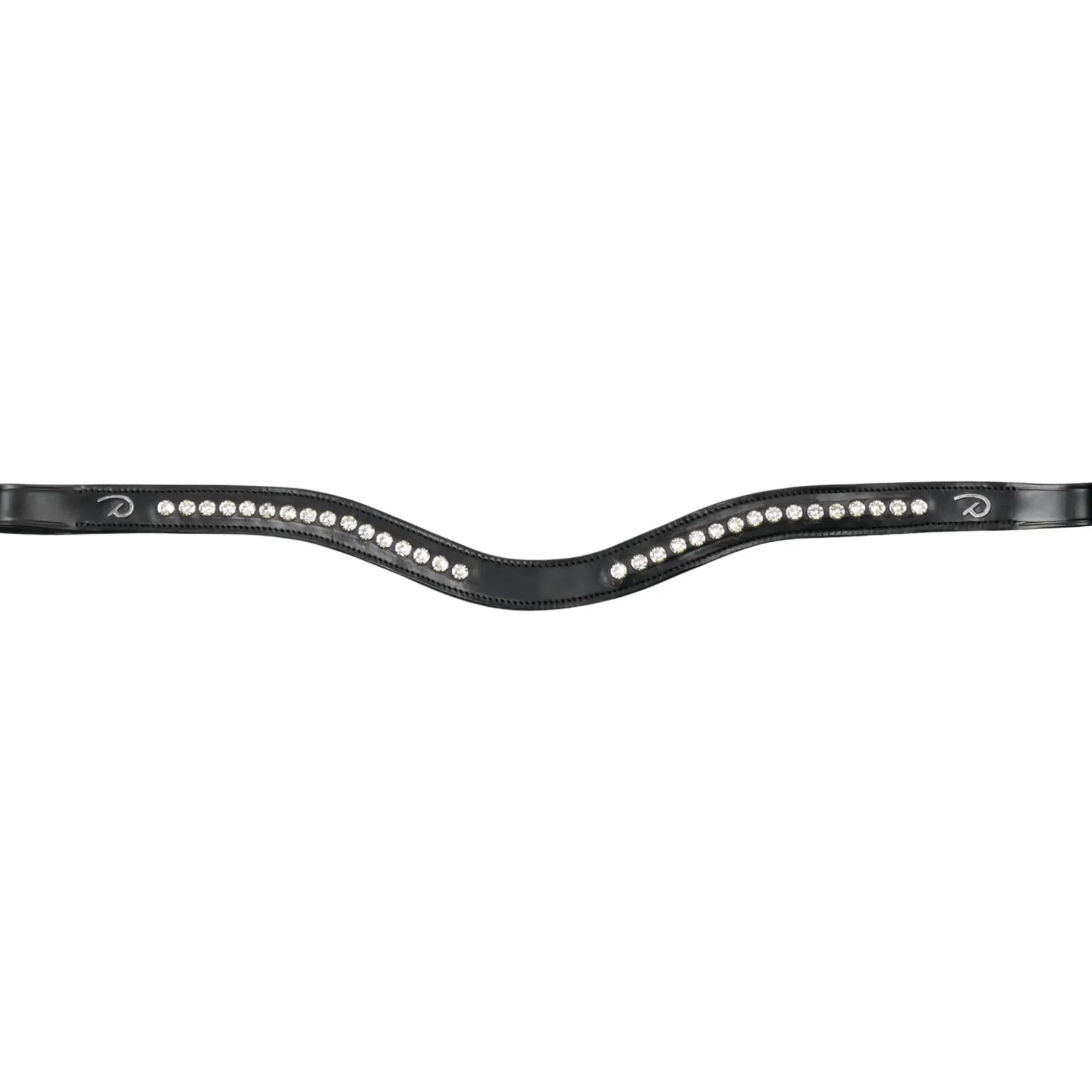 Stirnriemen Half Swarovski V-Shaped NEC, geschwungen