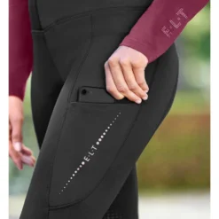 Thermo-Reitleggings Damen Milla, Vollbesatz, Silikon-Grip