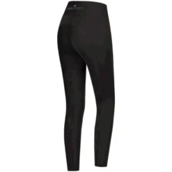 Thermo-Reitleggings Kinder Milla High Waist, Vollbesatz, Silikongrip