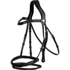Trense Flash Soft Leather Collection, englisch kombiniert, ohne Zügel