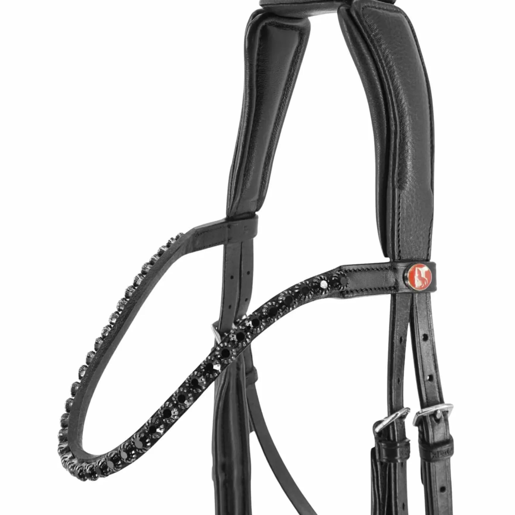 Trense Ultrasoft Ava, Spezialtrense, englisch kombiniert, 2-in-1-Trense, mit Zügeln