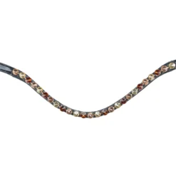 Trense X-Line Goldheart, schwedisch kombiniert, mit Zügeln