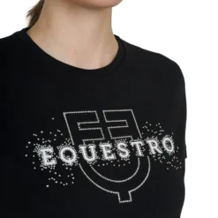 T-Shirt Damen Elegant Logo FS26, kurzarm