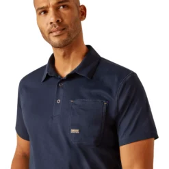 T-Shirt Herren Rebar Foreman, Poloshirt, kurzarm