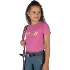 T-Shirt Kinder Pony Club, kurzarm