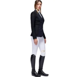 Turniersakko Damen Jersey and Mesh Zip HW22, Turnierjacket
