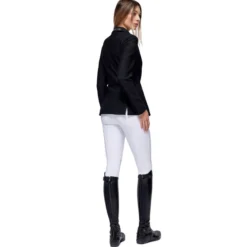 Turniersakko Damen Jersey and Mesh Zip HW22, Turnierjacket