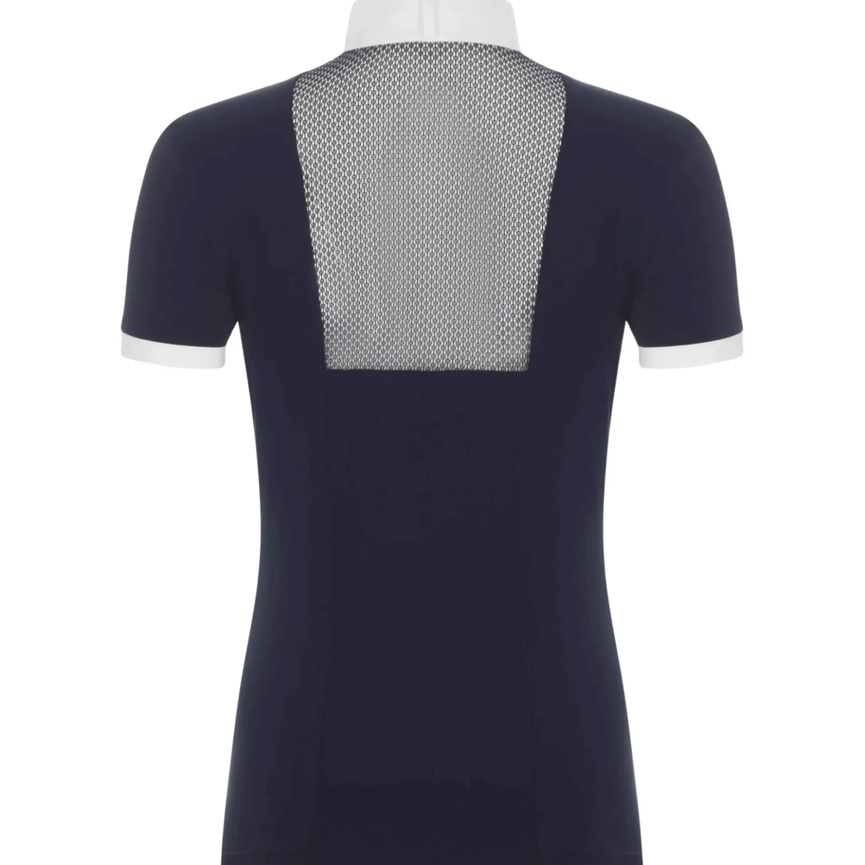 Turniershirt Damen Camille Show Shirt, kurzarm, Mesh
