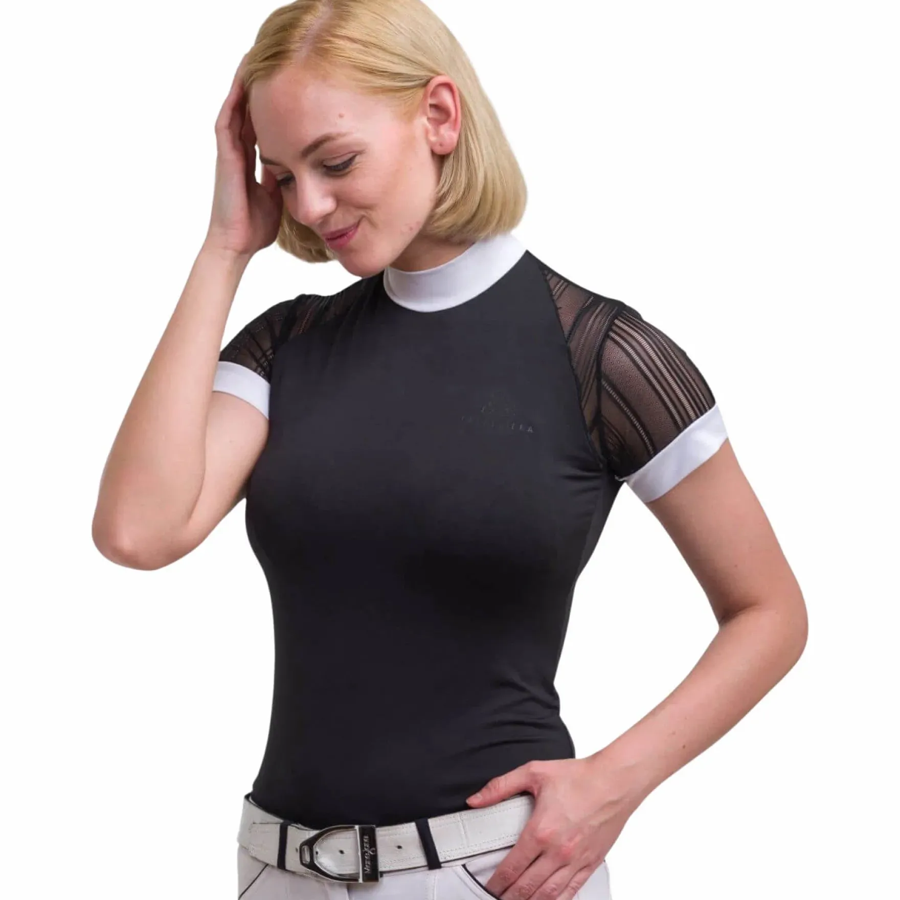 Turniershirt Damen Contessa, kurzarm