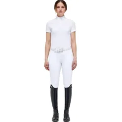 Turniershirt Damen CT Dash S/S Competition Polo FS23, kurzarm