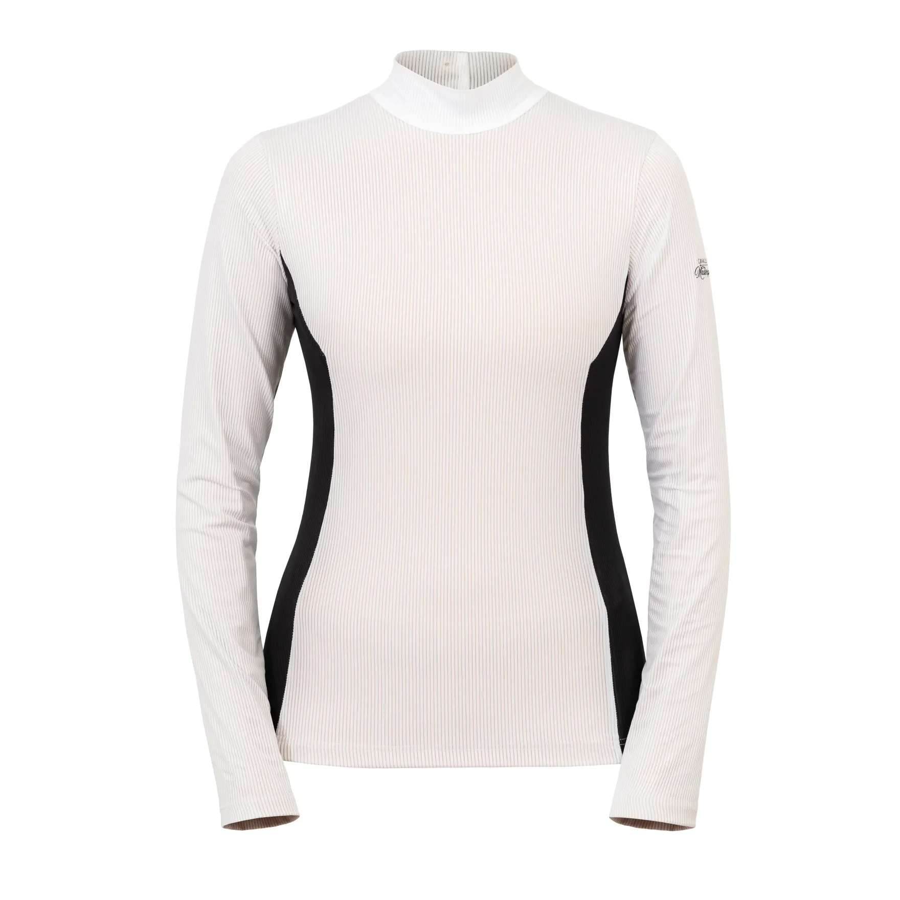 Turniershirt Damen Elegant Stripe, langarm