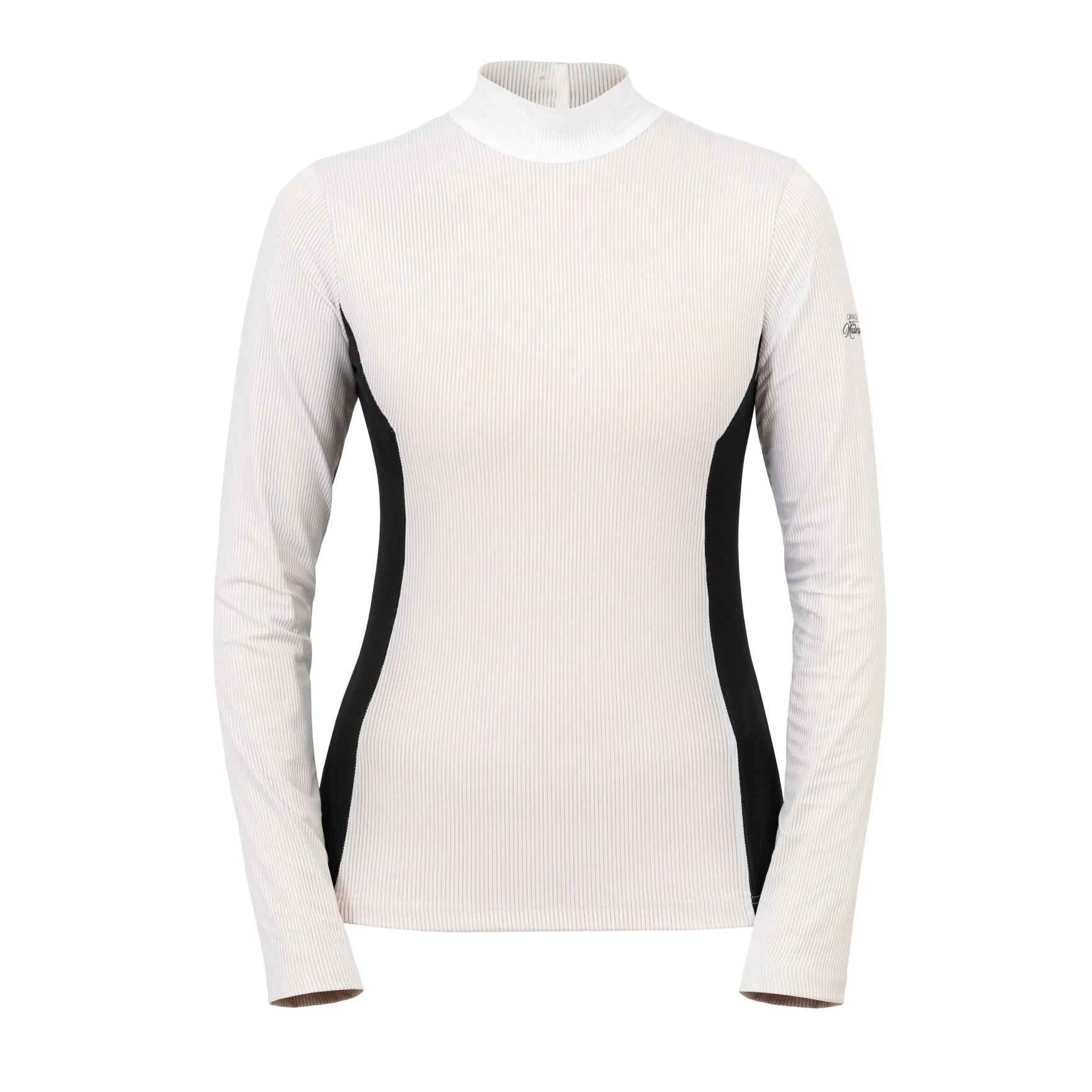 Turniershirt Damen Elegant Stripe, langarm