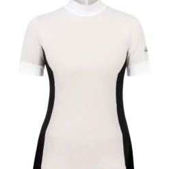 Turniershirt Damen Elegant Stripe, kurzarm