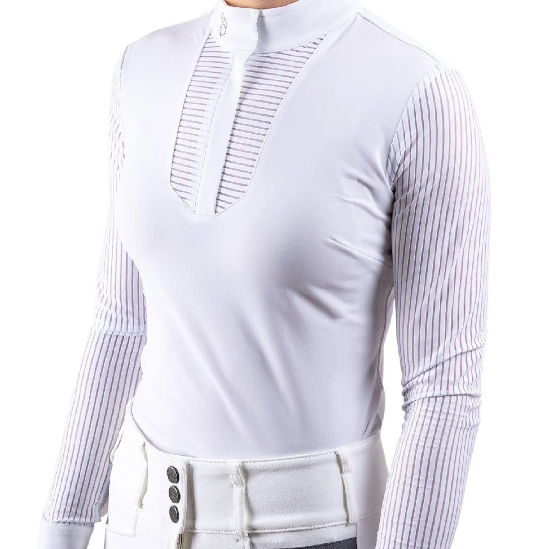 Turniershirt Damen Faustine, langarm