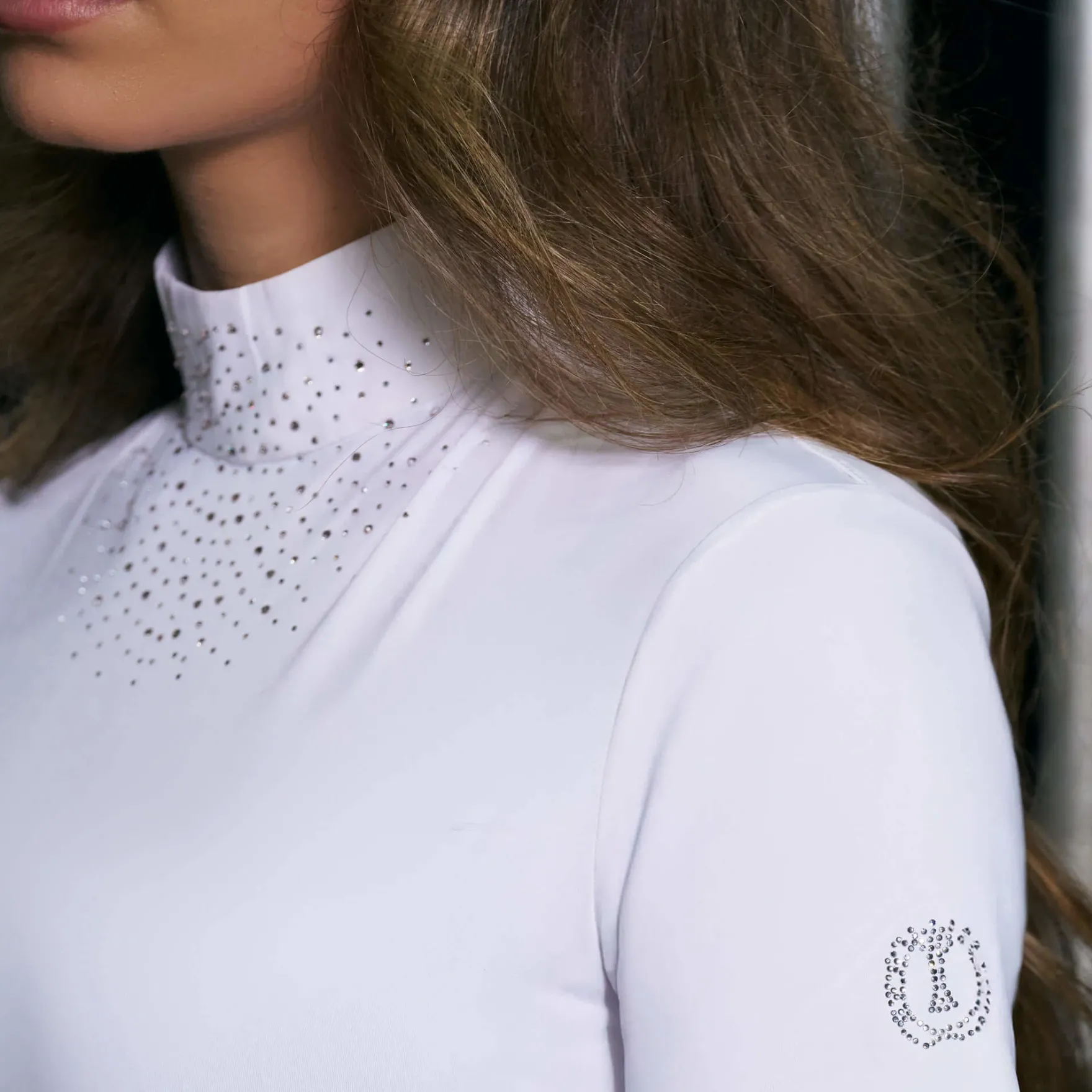 Turniershirt Damen IRHShines, kurzarm