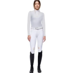 Turniershirt Damen Jersey LS Zip FS23, langarm