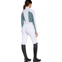 Turniershirt Damen Jersey Perforated Inserts, langarm, UV-Shirt