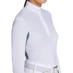 Turniershirt Damen Jersey Perforated Inserts, langarm, UV-Shirt