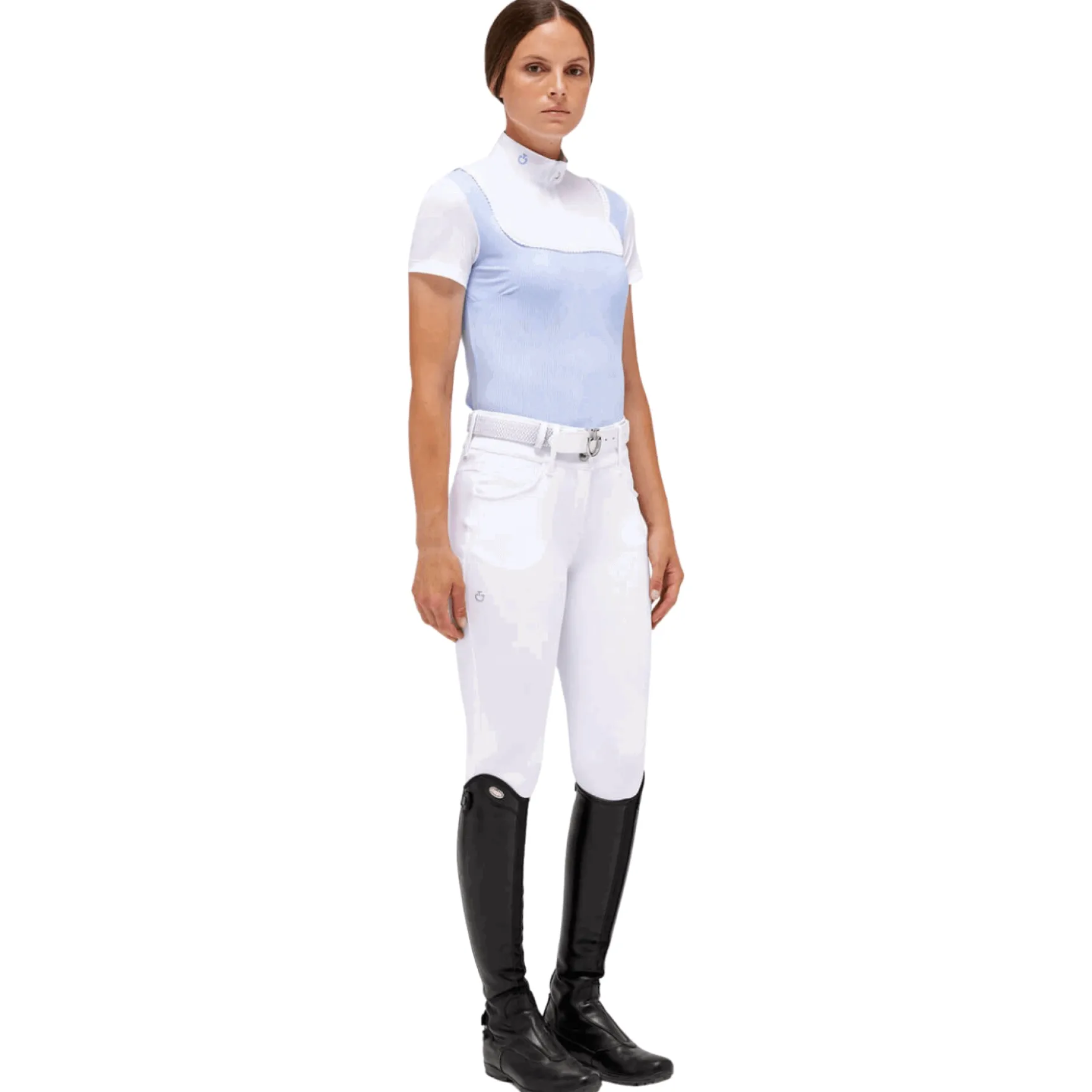 Turniershirt Damen Jersey Printed, kurzarm