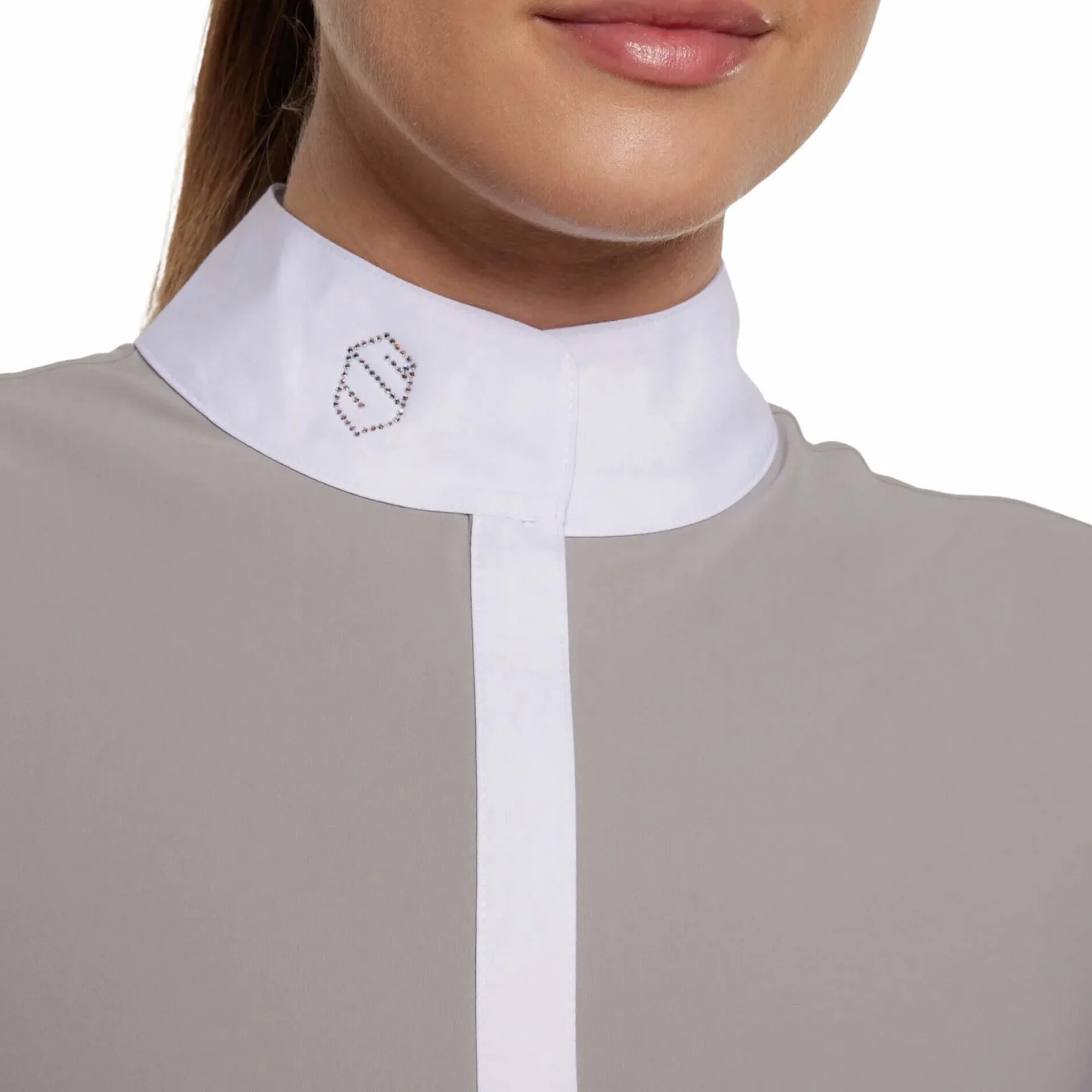 Turniershirt Damen Julia Spring Flower, kurzarm, UV-Schutz