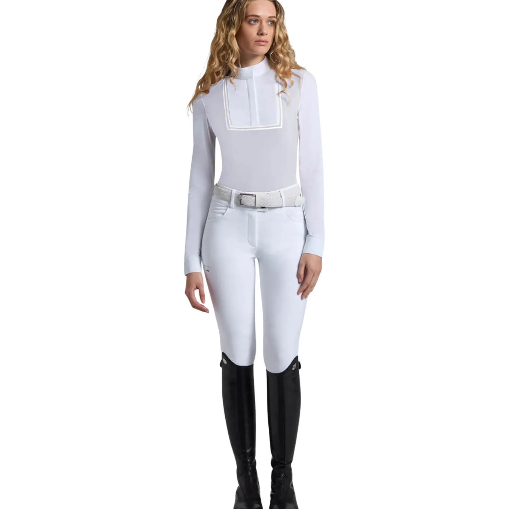 Turniershirt Damen L/S Jersey w/Bib FS26, langarm