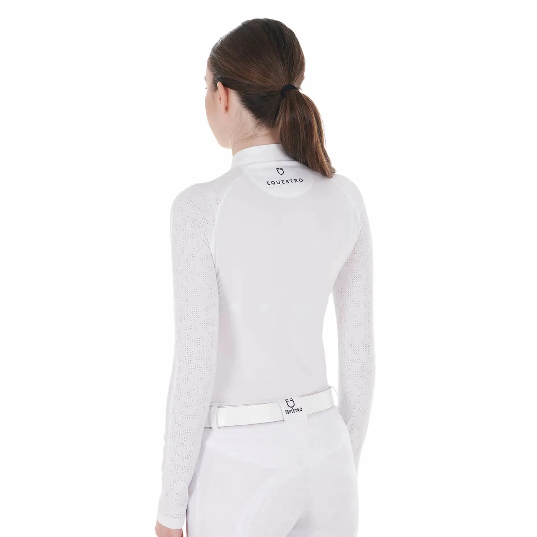 Turniershirt Damen, Mesh, langarm