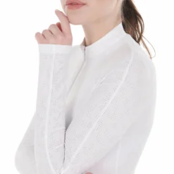 Turniershirt Damen, Mesh, langarm
