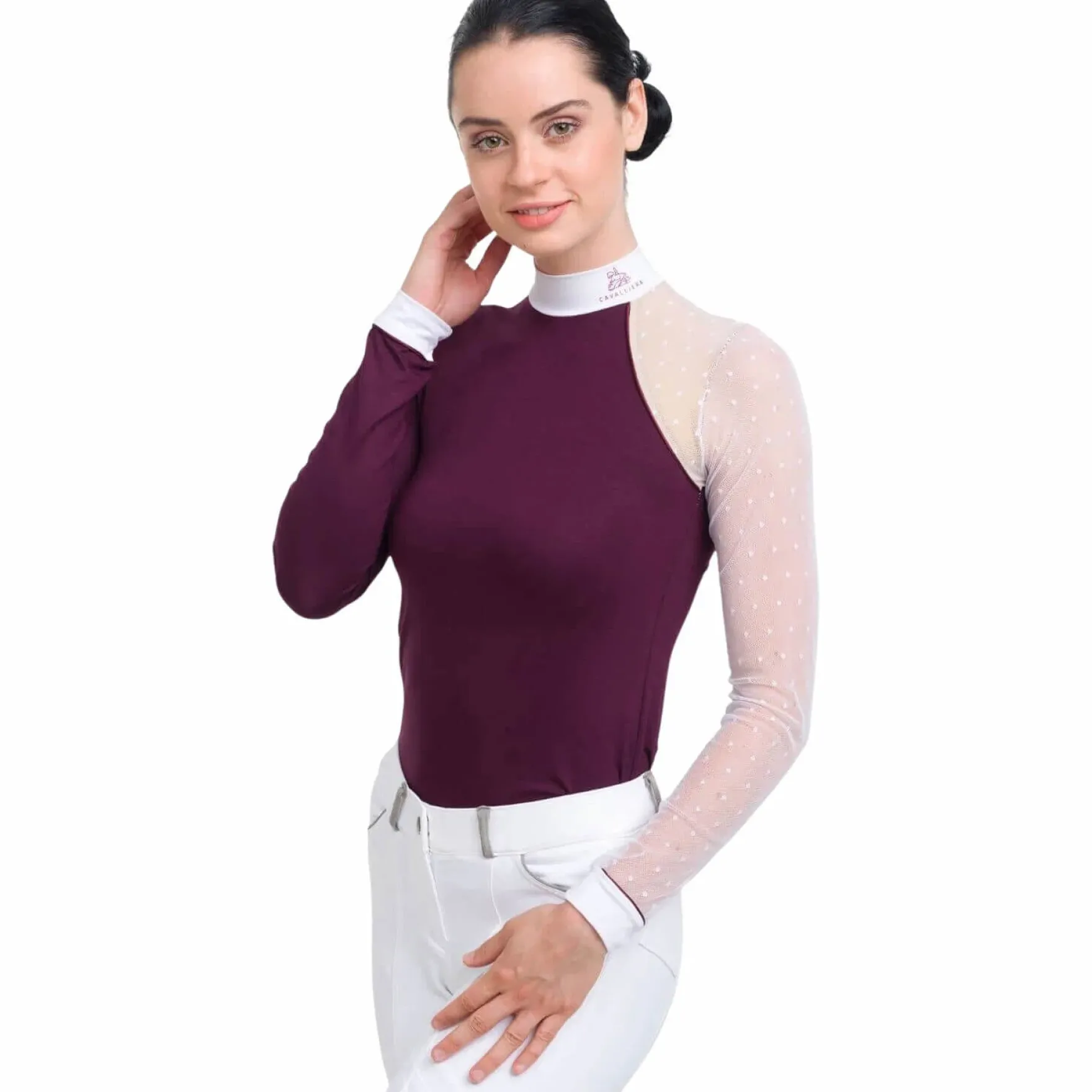 Turniershirt Damen Modern Dame, langarm