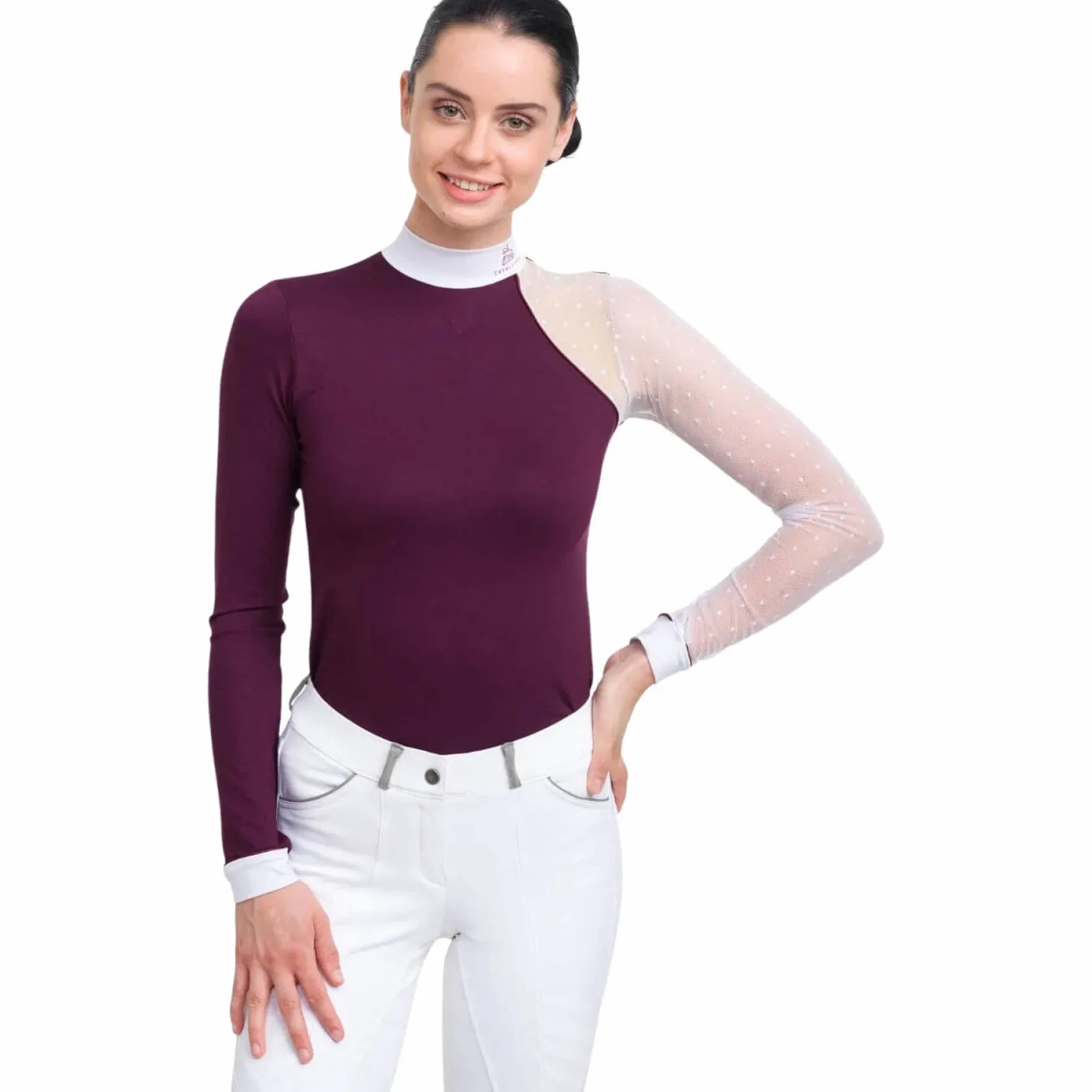 Turniershirt Damen Modern Dame, langarm