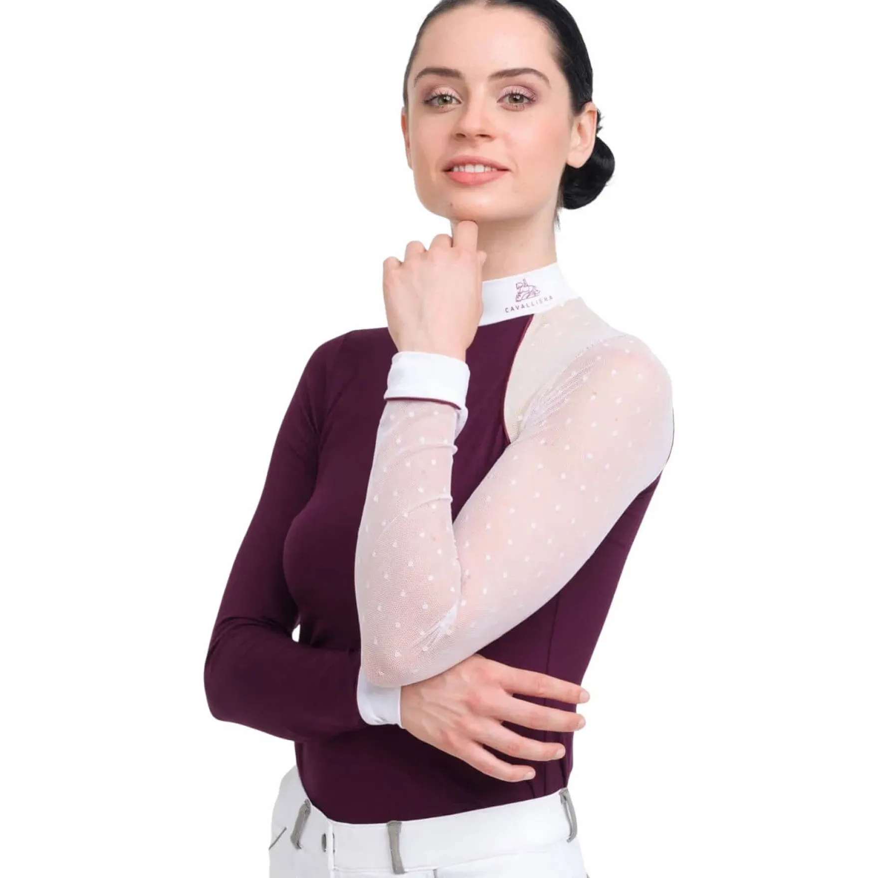 Turniershirt Damen Modern Dame, langarm