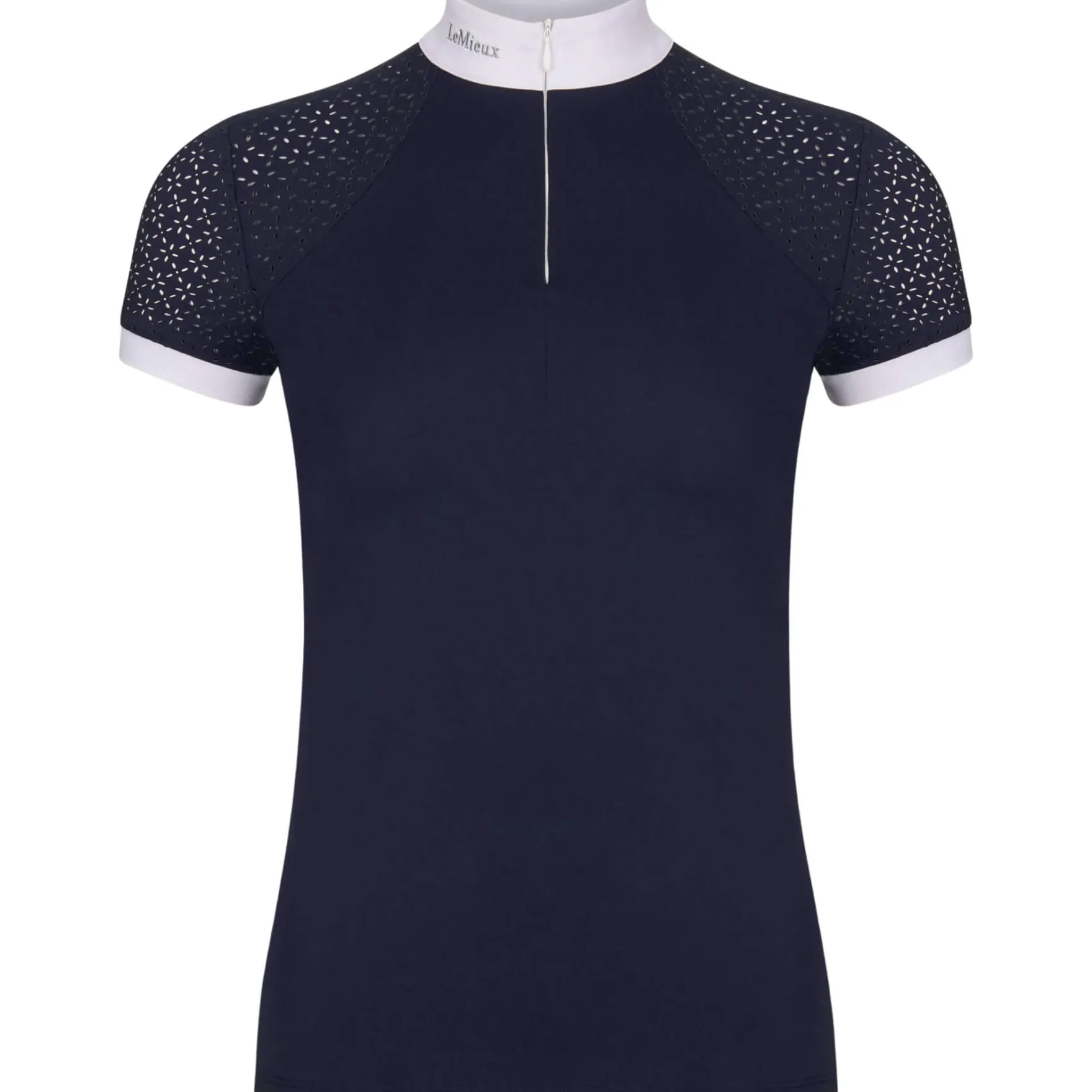 Turniershirt Damen Olivia Show Shirt, kurzarm