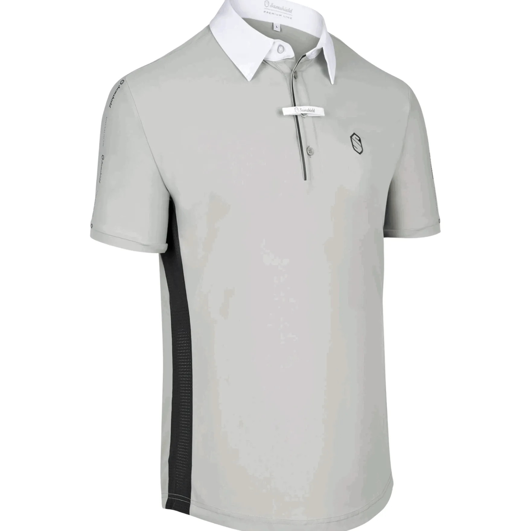 Turniershirt Herren Christophe, Turnierpolo, UV-Schutz, kurzarm