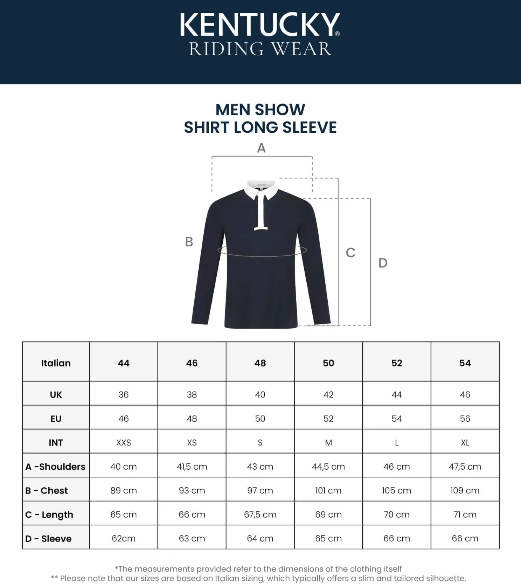 Turniershirt Herren Classic, langarm