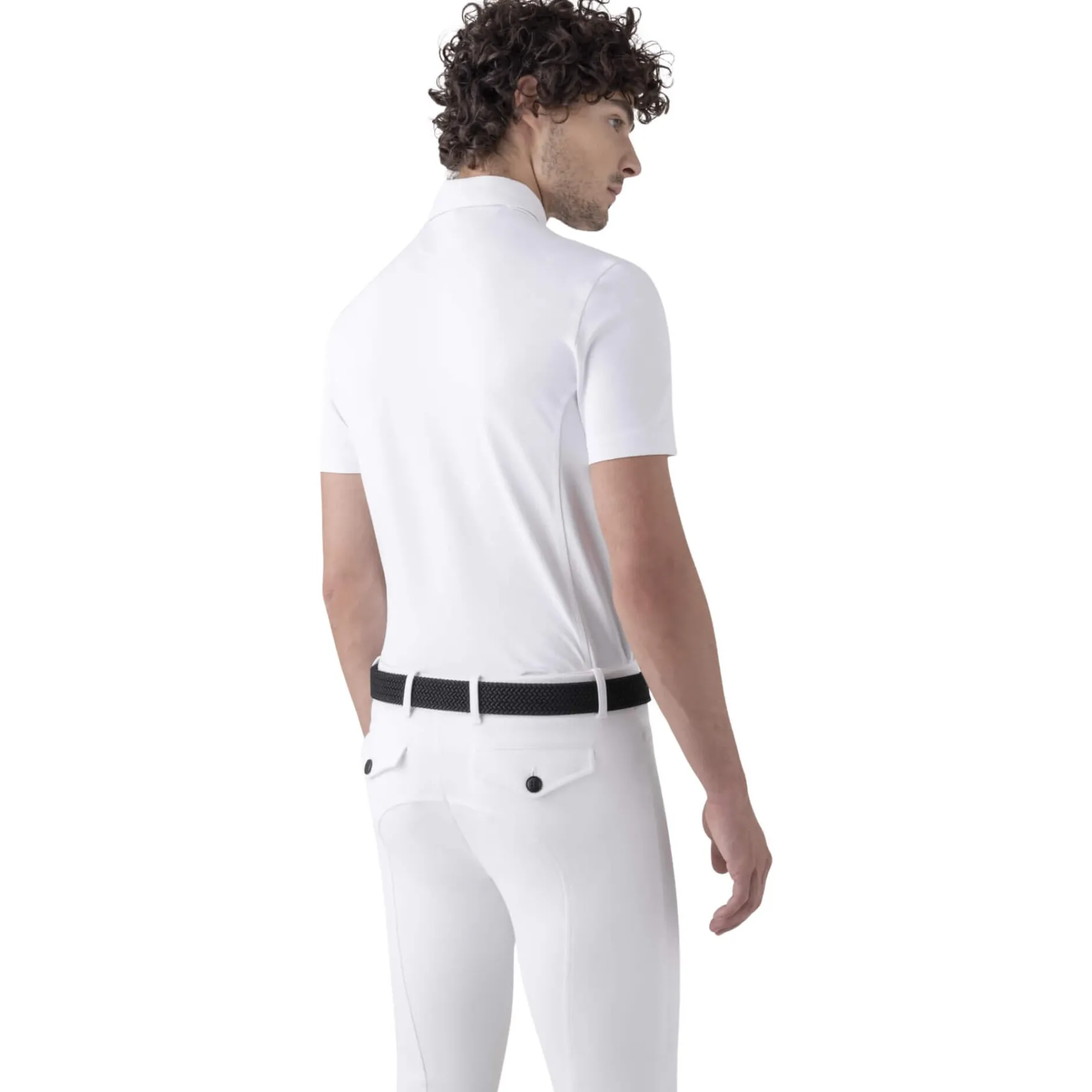 Turniershirt Herren Ethan, Turnierpolo, kurzarm