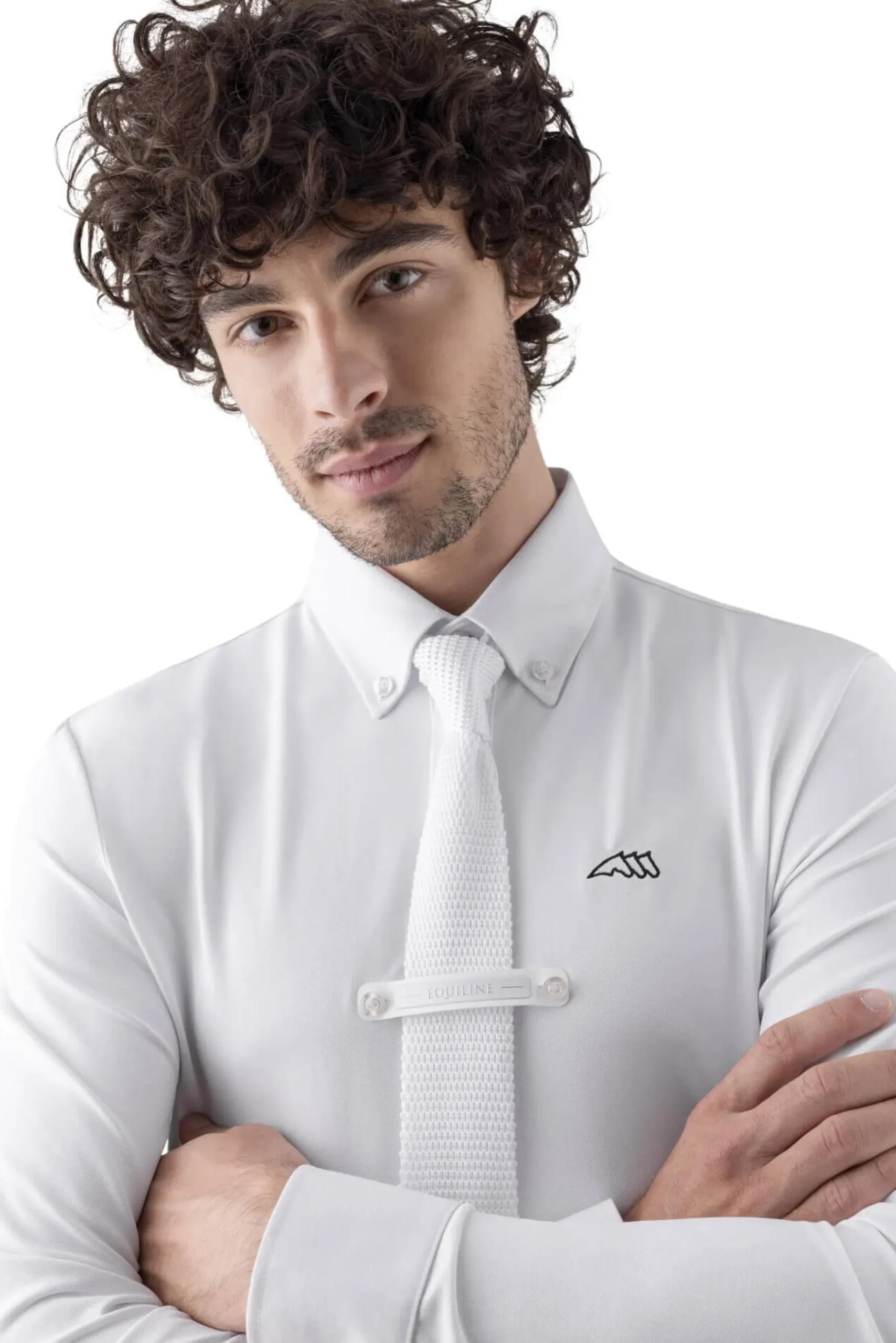 Turniershirt Herren Sebastian, Turnierpolo, langarm