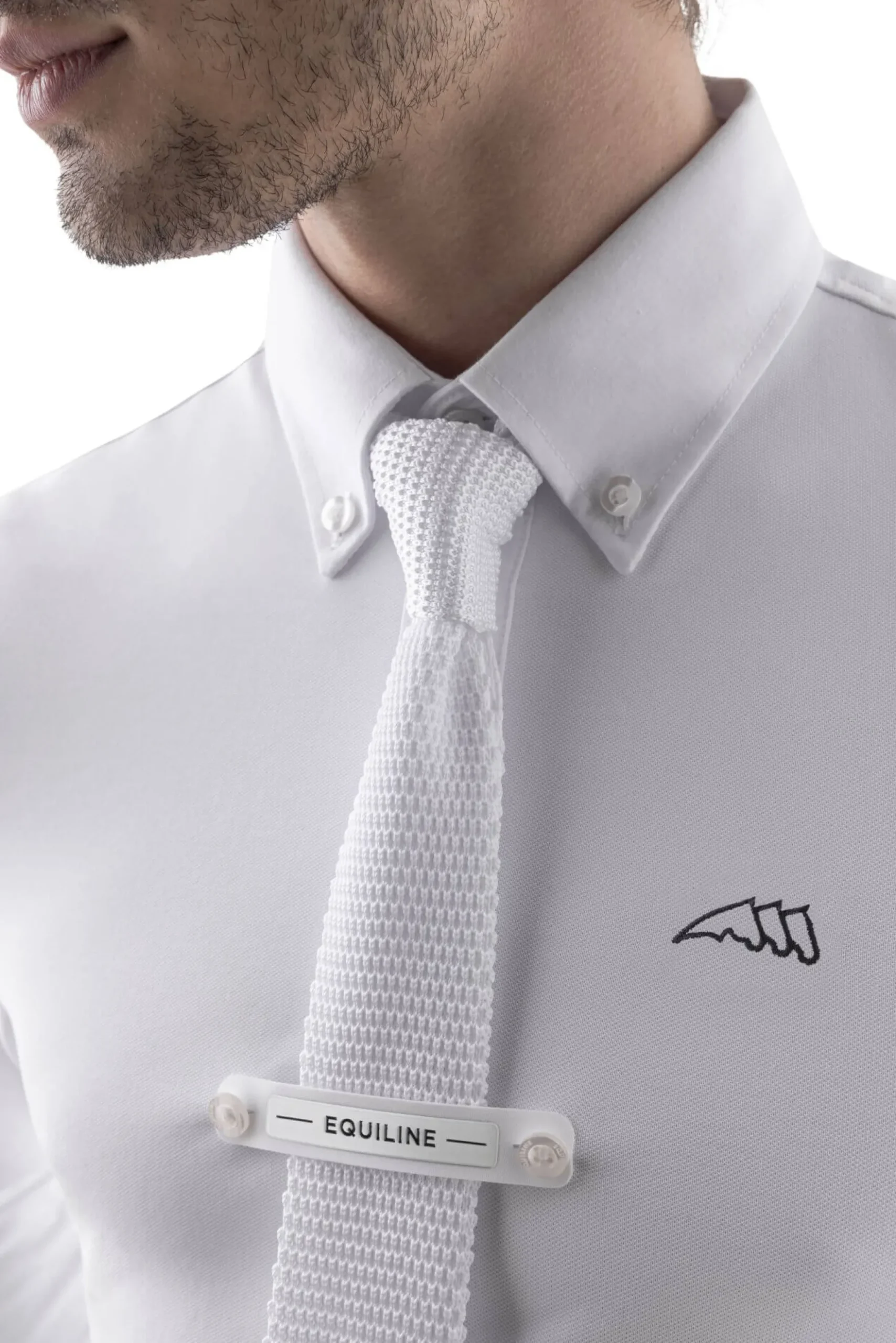 Turniershirt Herren Sebastian, Turnierpolo, langarm