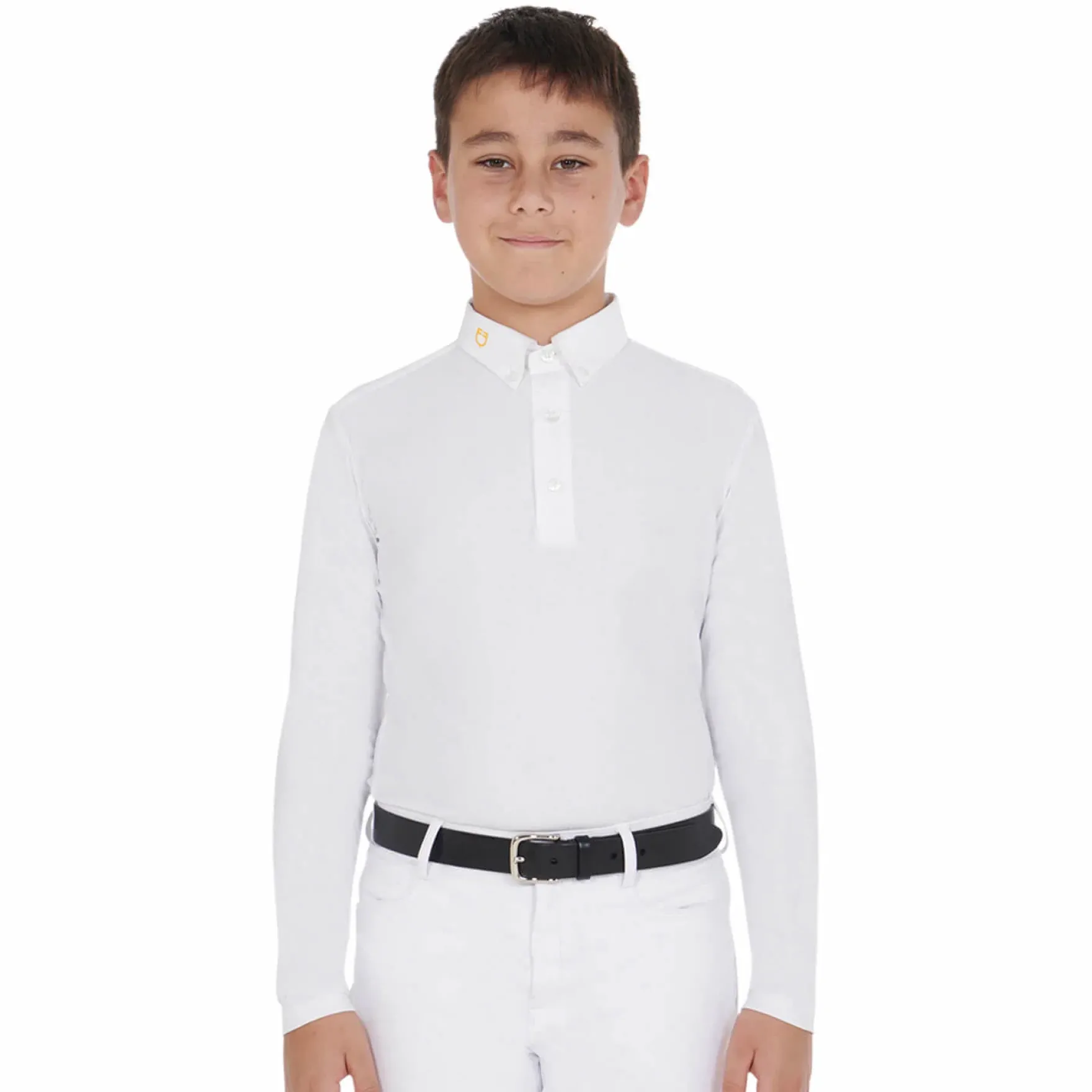 Turniershirt Jungen, langarm