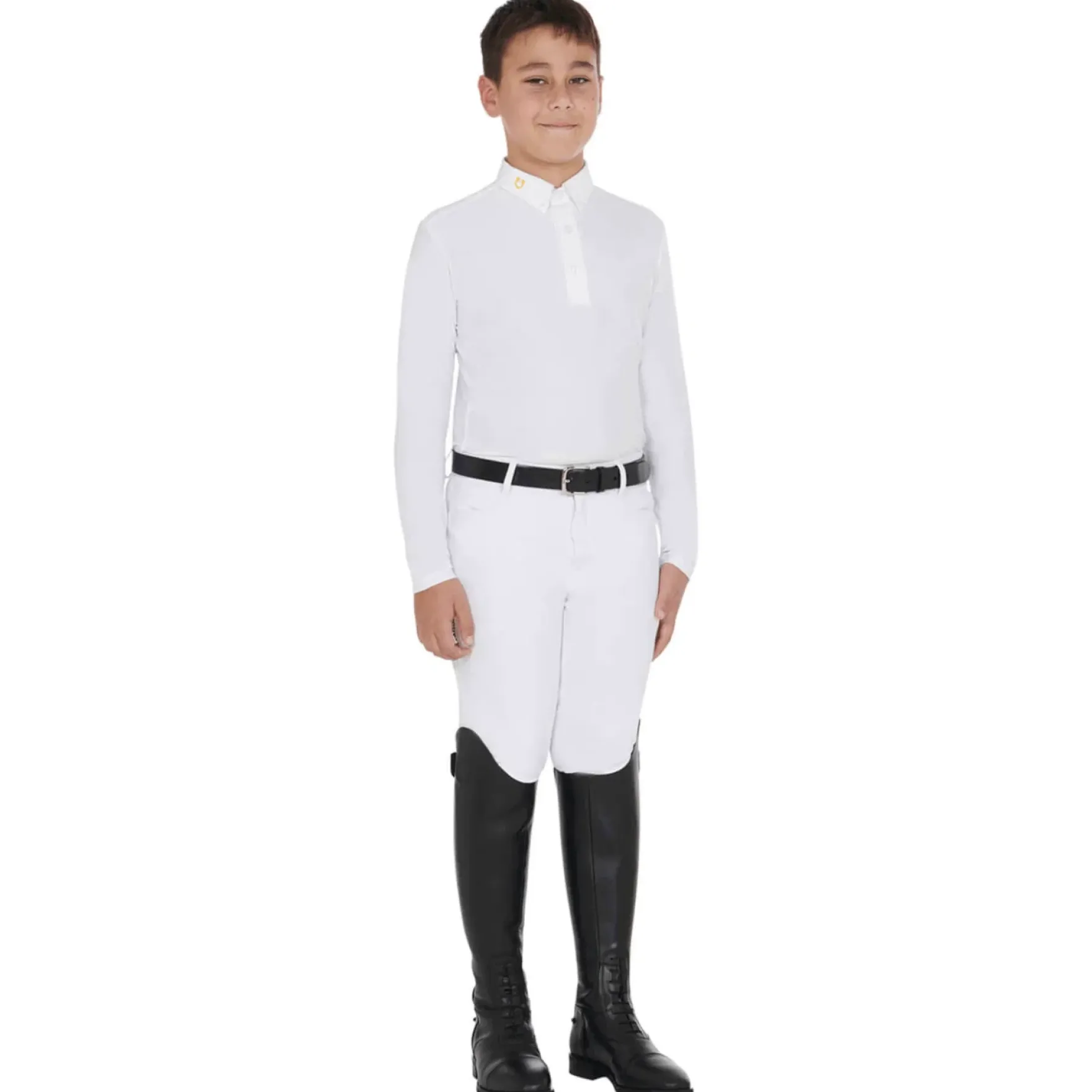 Turniershirt Jungen, langarm