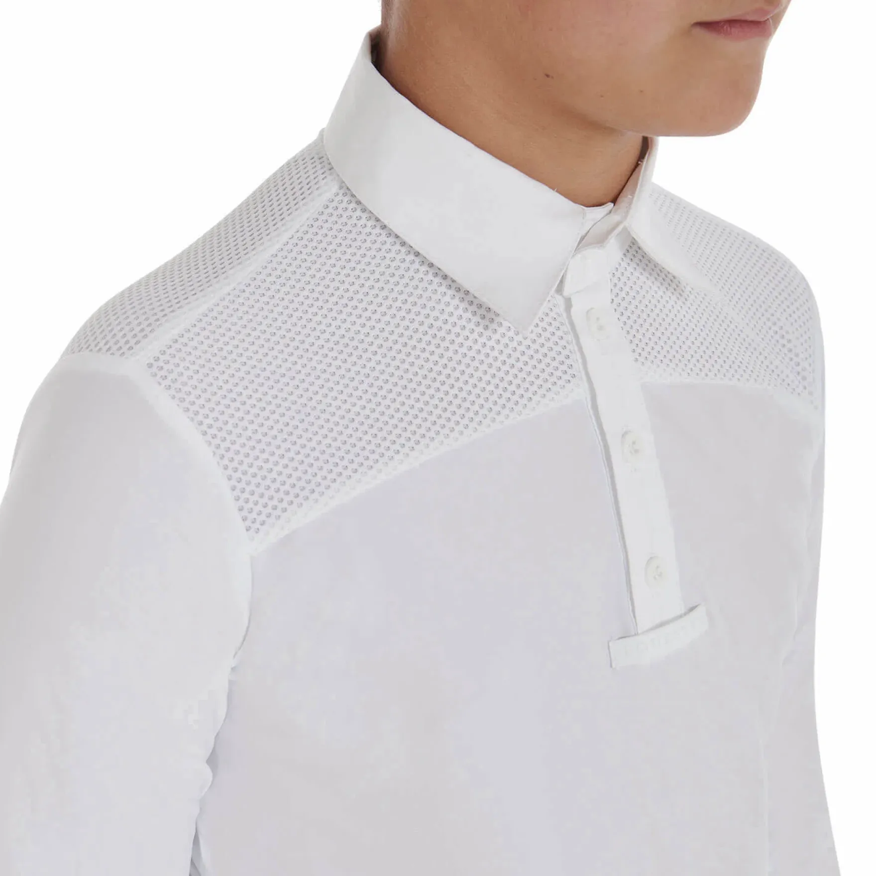 Turniershirt Jungen, langarm