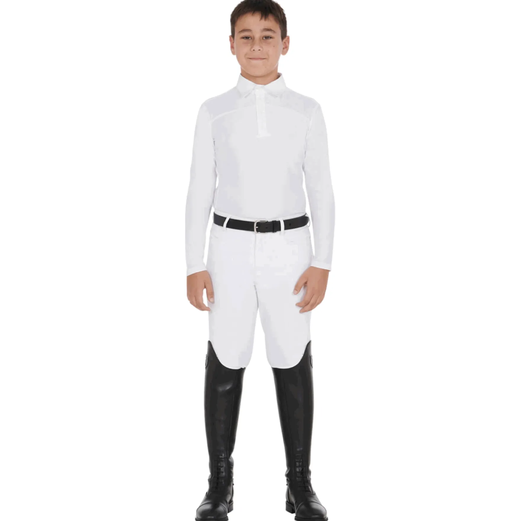 Turniershirt Jungen, langarm