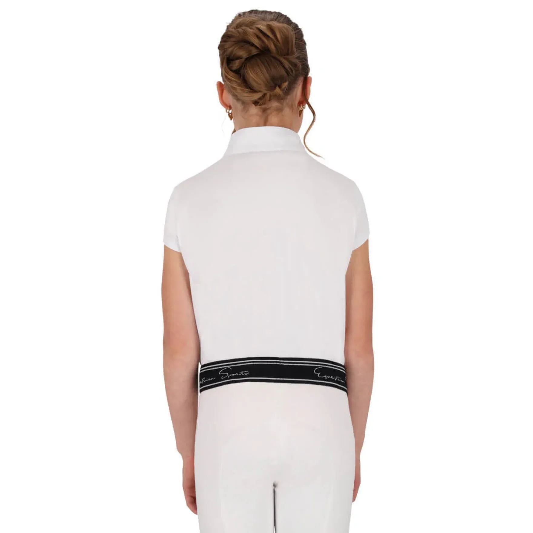 Turniershirt Mädchen Jipp Junior, kurzarm