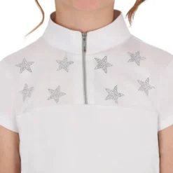 Turniershirt Mädchen Jipp Junior, kurzarm