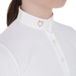 Turniershirt Mädchen, kurzarm