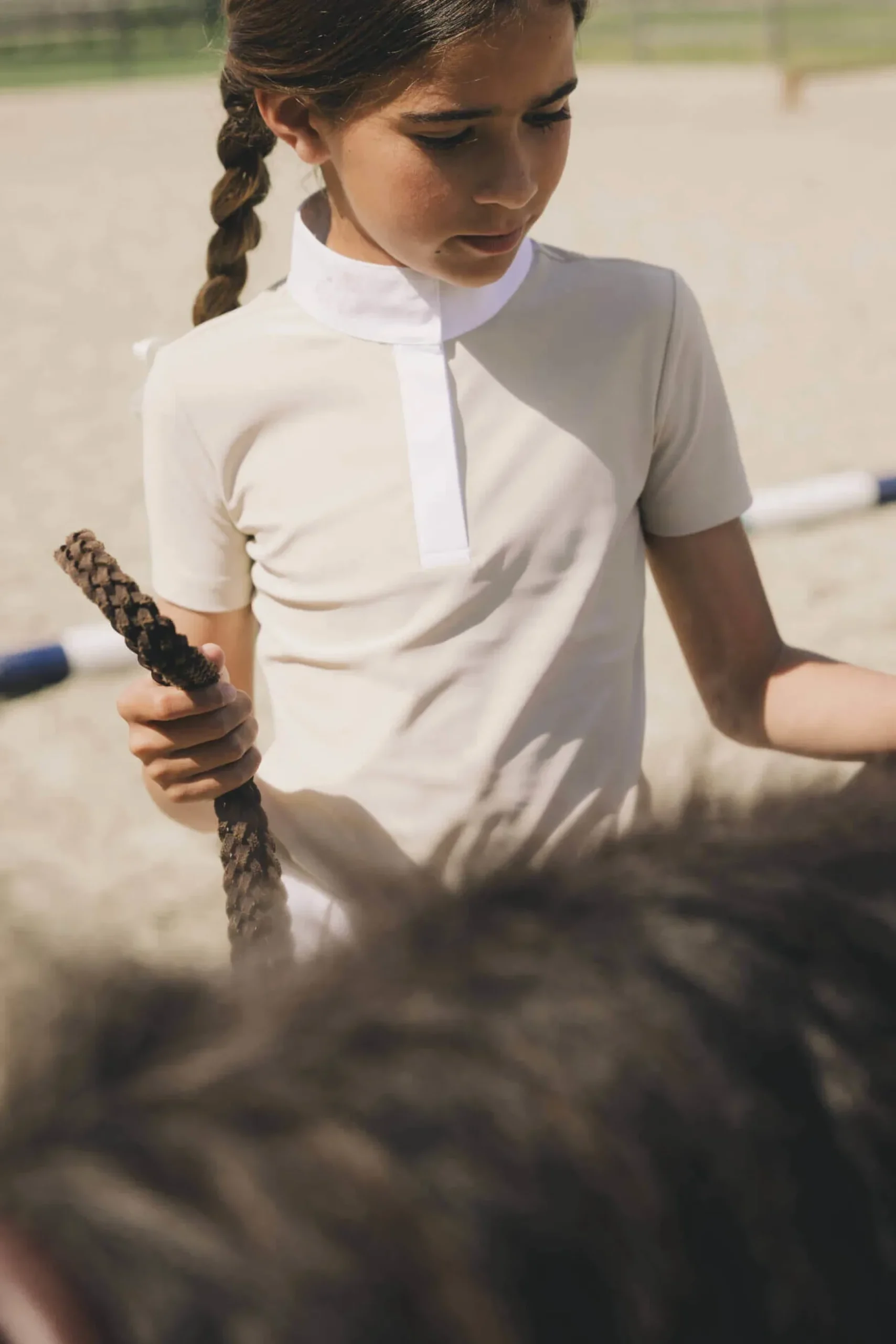 Turniershirt Mädchen Sammy, kurzarm