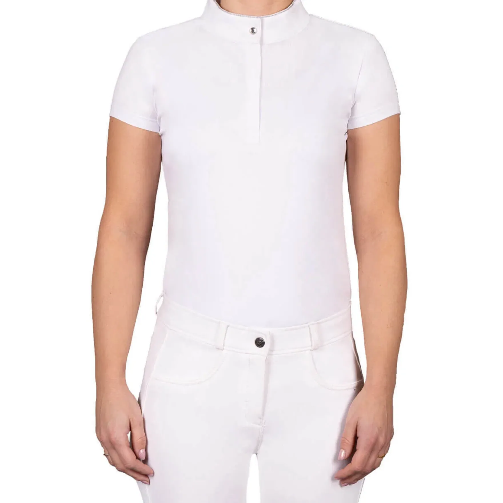 Turniershirt Mädchen Zayla Junior, kurzarm