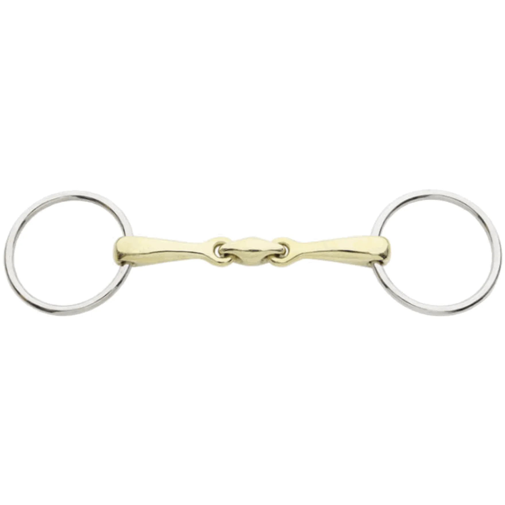 Unterlegtrense Kavalbit, doppelt gebrochen, 12 mm, Gebiss