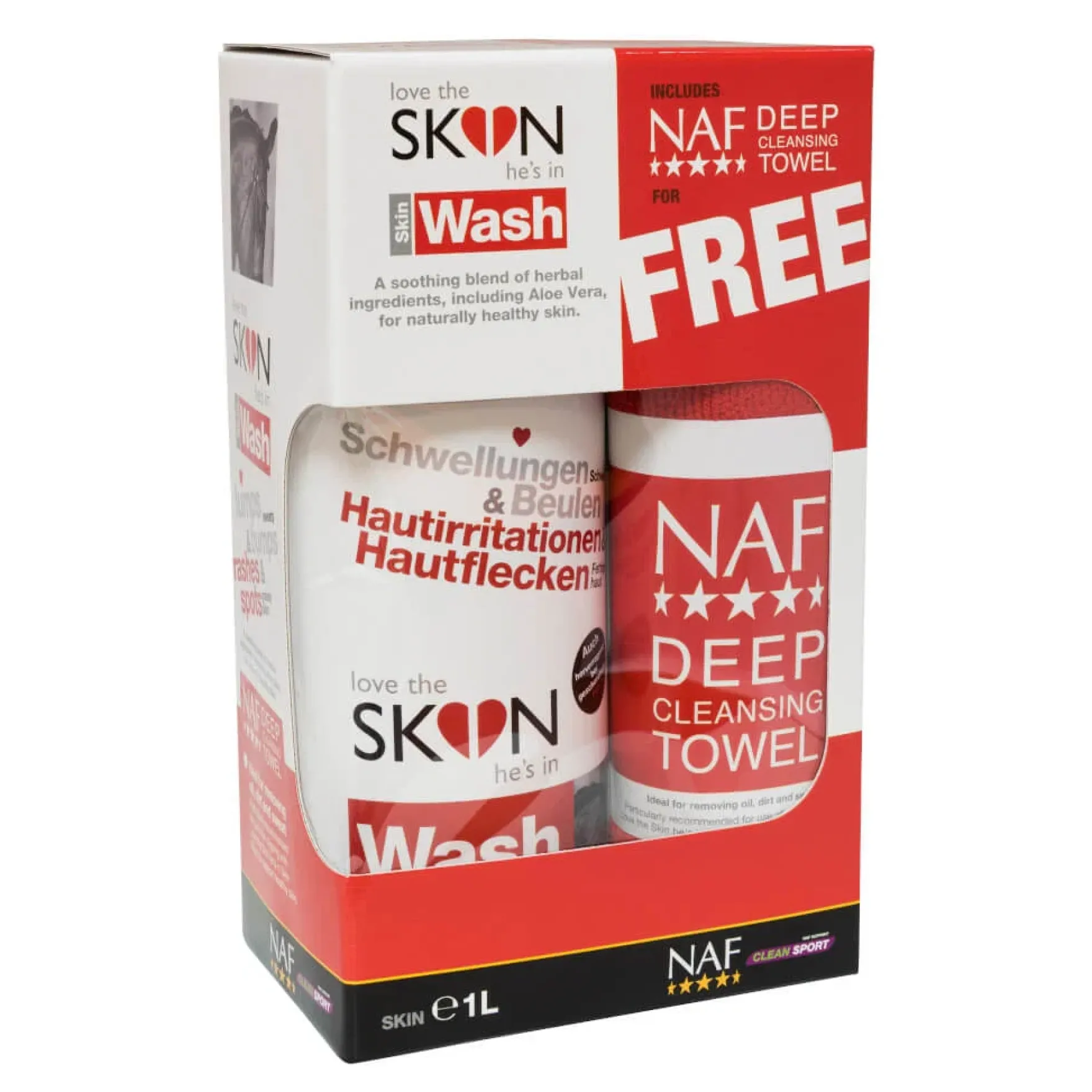 Waschlotion Love the Skin he’s in Bodywash, Shampoo
