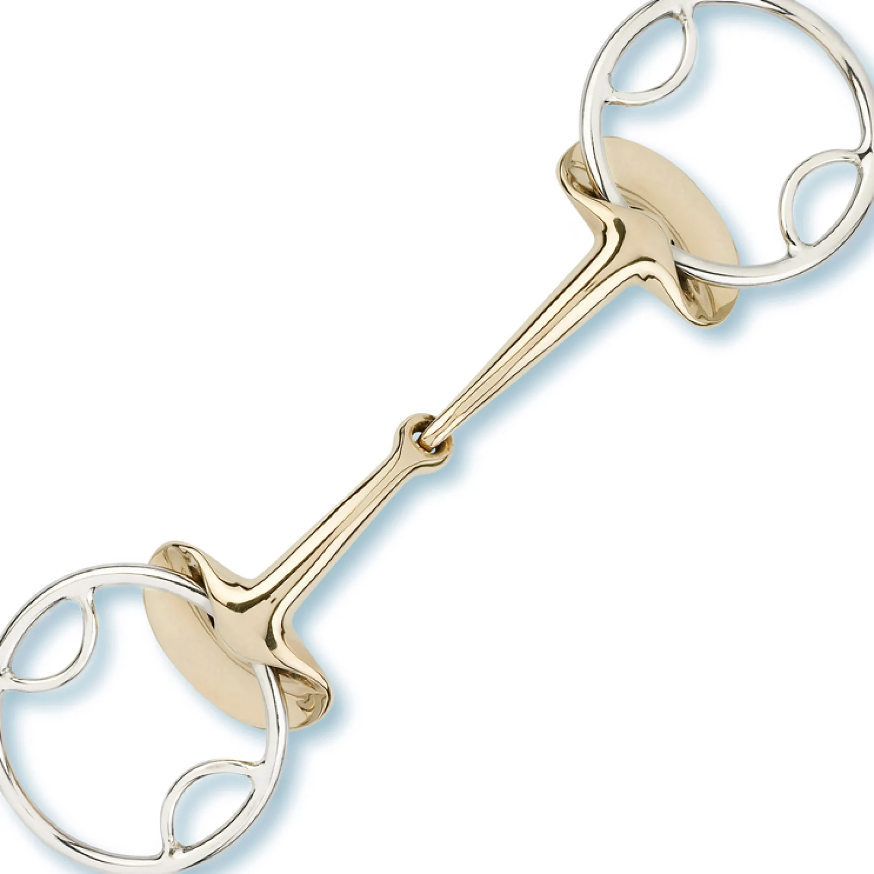 Wassertrense Golden Wings 4-in1, einfach gebrochen, Gebiss