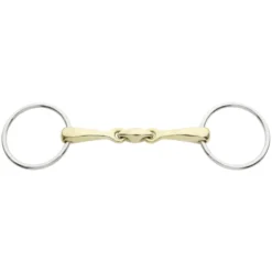 Wassertrense Kavalbit Lock up, doppelt gebrochen, 12 mm, Gebiss