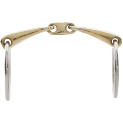 Wassertrense Kavalbit Lock up, doppelt gebrochen, 12 mm, Gebiss
